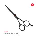 Above Shears Professional Hair Cutting Scissors Classic X Black. Hair Scissors Set, Hair Scissors Kit. 5.25 inch