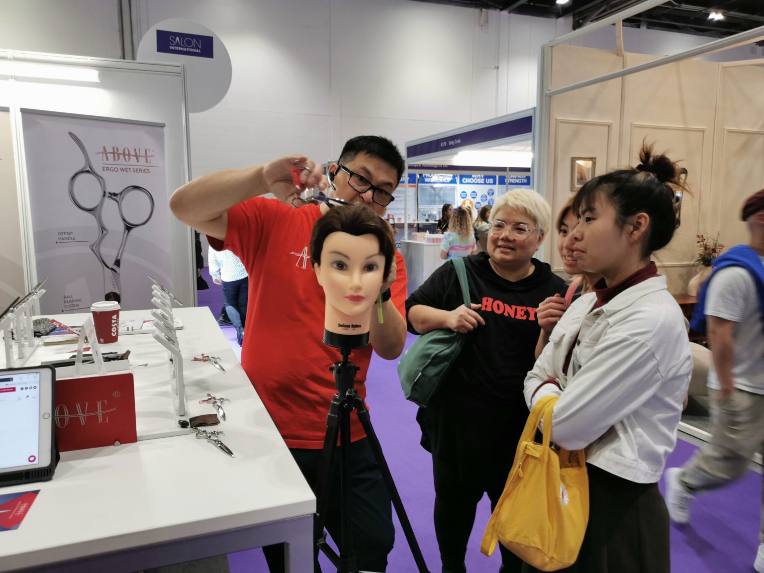 London Salon International was a huge Sucess! Above Shears