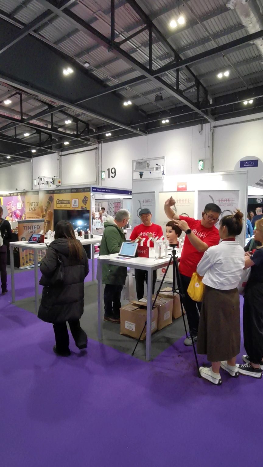 London Salon International was a huge Sucess! Above Shears